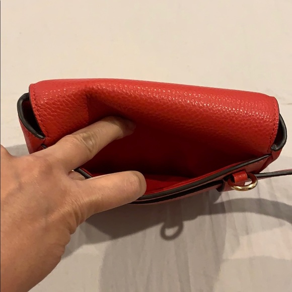 Authentic Coach Belt Bag in red leather - Picture 5 of 11